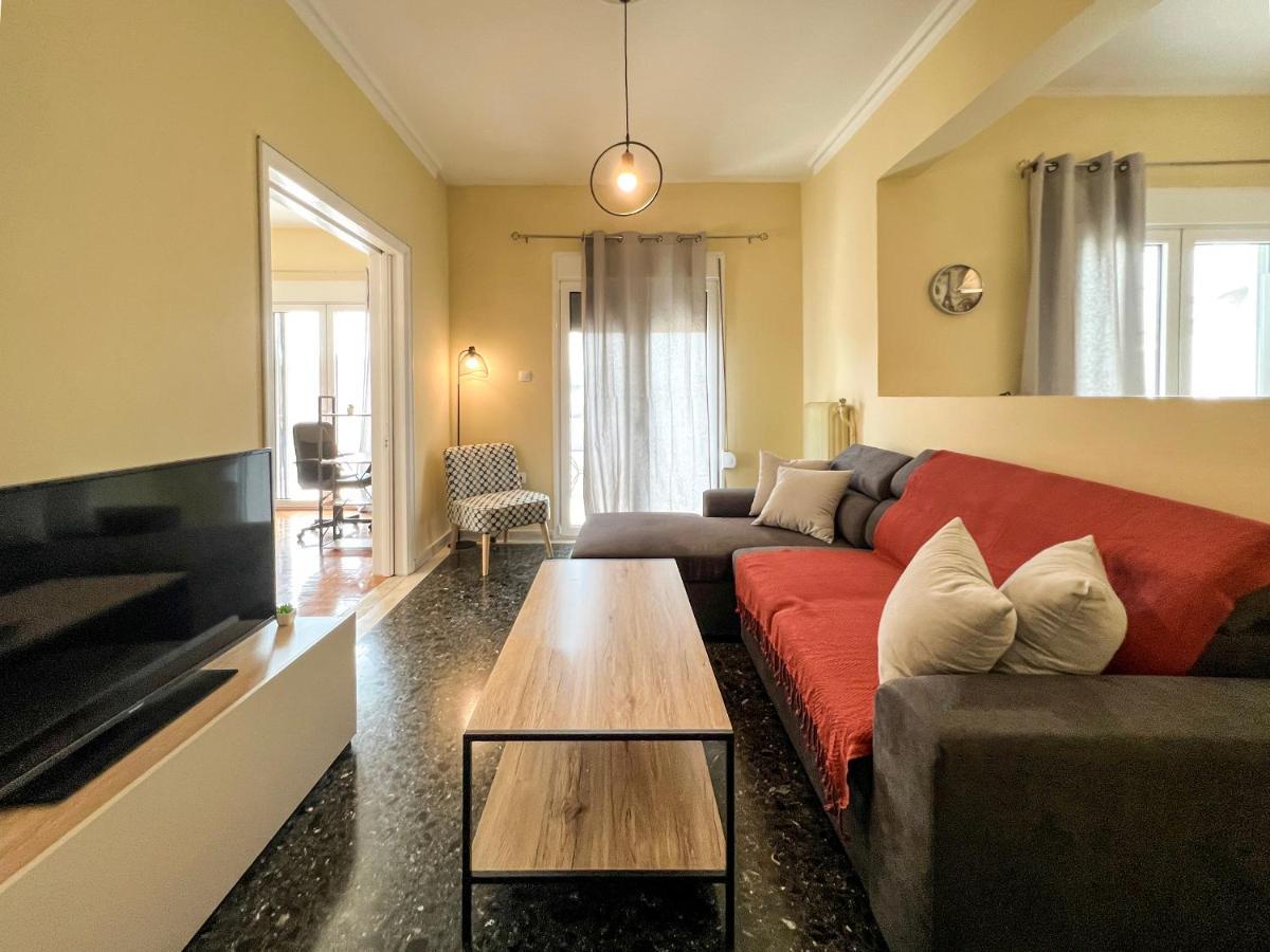 Chiou Spacious 90Sqm Apt In Athen Exterior foto