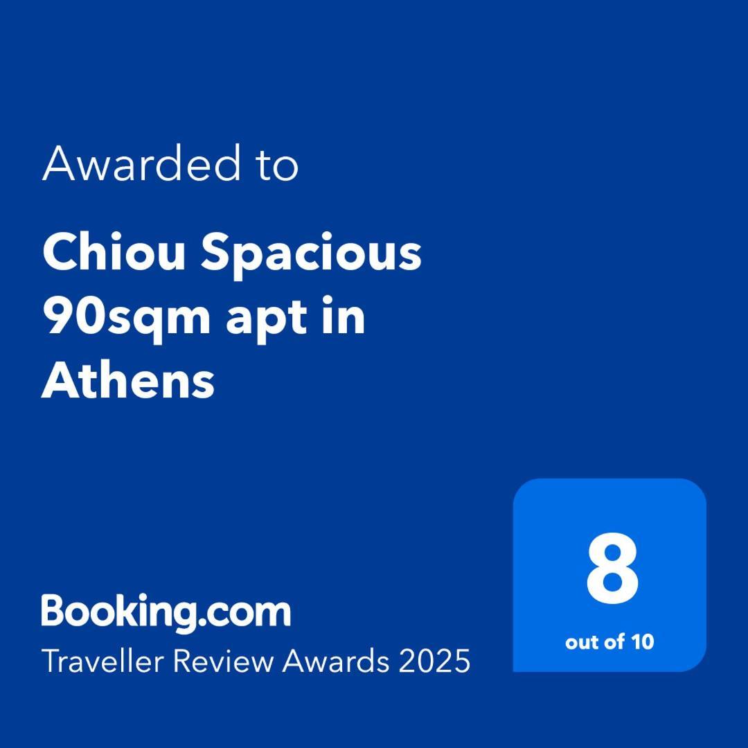 Chiou Spacious 90Sqm Apt In Athen Exterior foto